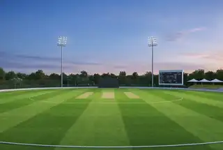 Full-Length Cricket Field